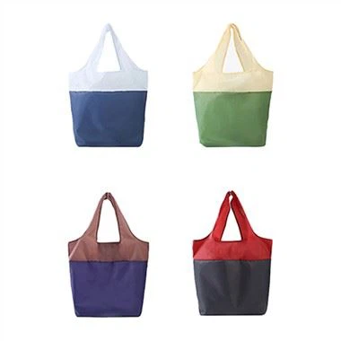 Qayta ishlangan yig'iladigan xarid qilish sumkasi